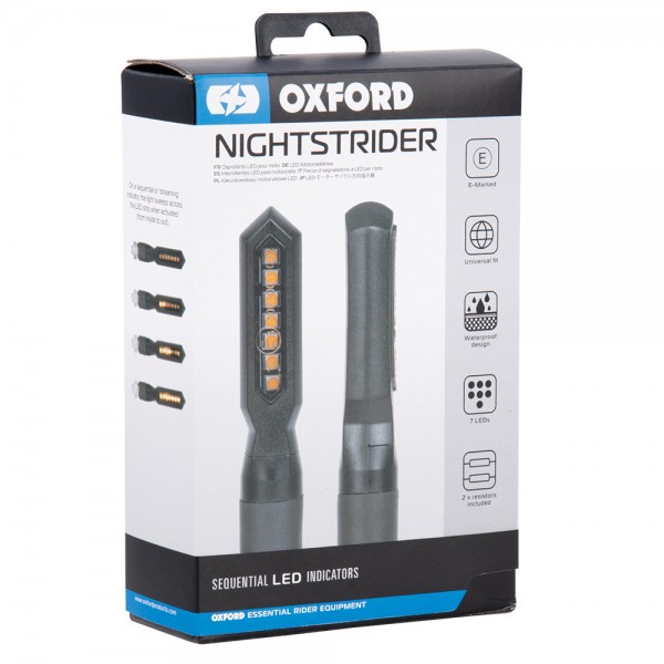 Oxford Oxford Nightrider Streaming Indicators